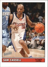 2005-06 Topps Bazooka Minis Los Angeles Clippers Basketball Card #27 Sam Cassell