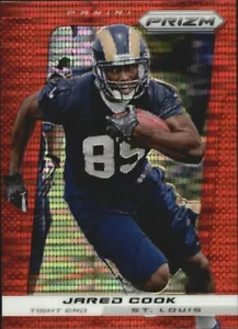 2013 Panini Prizm Red Pulsar JARED COOK #200 ST. LOUIS RAMS 🏈 - Picture 1 of 2