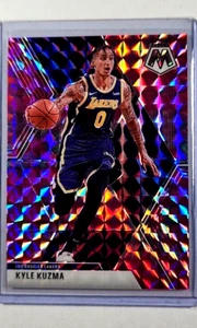 2019 2019-20 Panini Mosaic Pink Camo Prizm #28 Kyle Kuzma Los Angeles Lakers - Picture 1 of 2