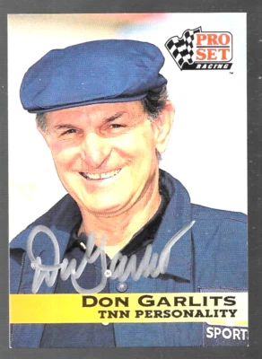 Don 'Big Daddy' Garlits signed 1992 PRO SET Card #182 INTL HOF NHRA Racing - Image 1 of 3