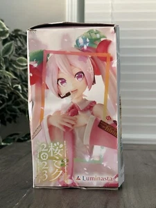 Figura Hatsune Miku Luminasta Sakura Miku 2023 SEGA - Imagen 1 de 12