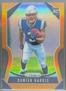 DAMIEN HARRIS RC 2019 PANINI PRIZM ORANGE ROOKIE SP /249 - Picture 1 of 1