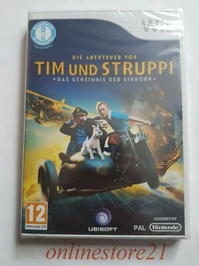 The Adventures By Tim Und Struppi the Secret of The Unicorn Nintendo Wii - Picture 1 of 2
