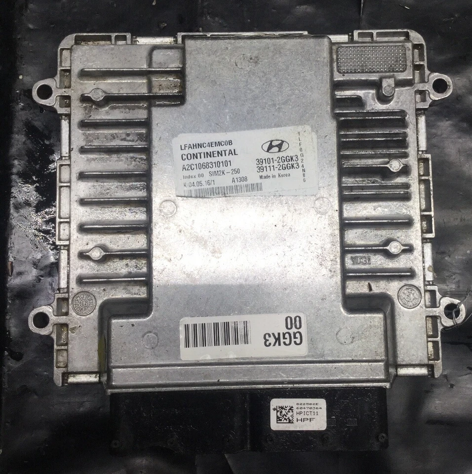 ECU ECM COMPUTER Hyundai Sonata Sonata Hybrid 2015 15 2016 16 391112GGK3 971995 - Image 1 of 4