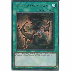 Juego de cartas coleccionables Reptilianne Spawn GFP2-EN155 1ª edición ultra raro YuGiOh TCG - Imagen 1 de 3