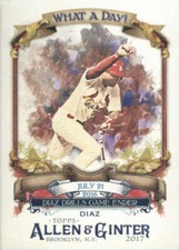 2017 Topps Allen and Ginter What a Day Singles  Pick Your Card Complete Your Set