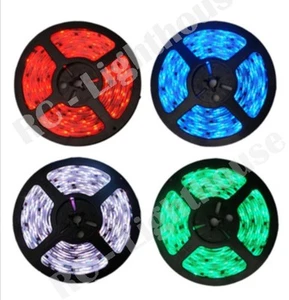 Tiras LED impermeables para fiesta camping rave casa barco 12" 24" 36" 48" 3528 - Imagen 1 de 1