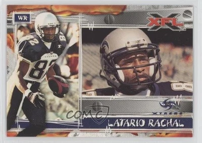 2001 Topps XFL Latario Rachal #72 - Image 1 of 2
