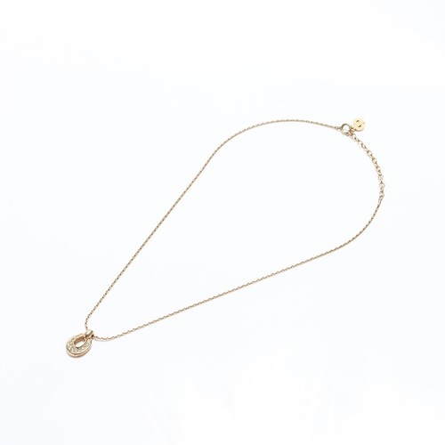 Collana Christian Dior vintage strass oro WS9297