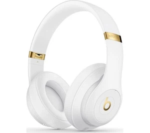 Beats Studio3 Wireless Noise Cancelling Headphones Over Ear Apple W1 Chip White - Picture 1 of 11