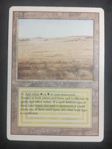 MTG Savannah Revised 3rd Edition Regular Rare MP-HP - Picture 1 of 4