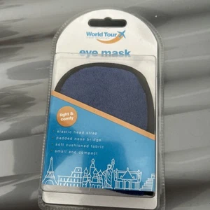 Eye Mask blue - World Tour (might have slight cracks in plastic packaging) - Picture 1 of 3