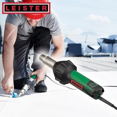 Leister 1600W TRIAC AT Welder Heat Digital Display Push-fit Nozzle 230V - Image 1 of 4