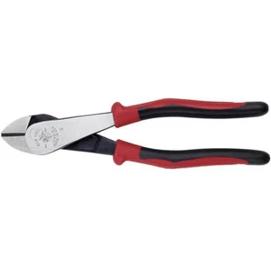 Alicates Klein Tools J248-8, hechos en EE. UU., corte diagonal 8 pulgadas, rojo/negro NUEVO - Imagen 1 de 11