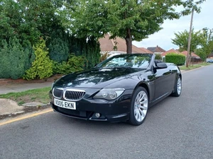 2006 BMW 650i SPORT AUTOMATIC CONVERTIBLE V8 4.8 PETROL ULEZ FREE - Picture 1 of 14
