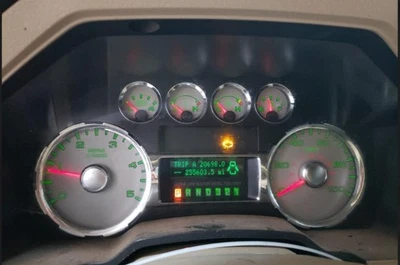 F250 Super Duty 2009-2010 OE velocímetro calibre grupo 255 k millas Ford Foto 1 de 4