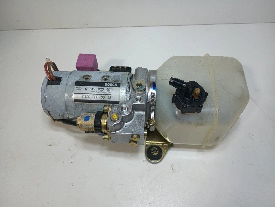 Bomba hidráulica techo convertible superior 90-96 OEM Mercedes R129 300SL 500SL 600SL Foto 1 de 4