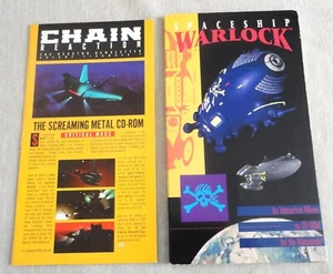 Rare Vtg Spaceship Warlock Interactive Movie CD-ROM For Macintosh Reactor Insert - Picture 1 of 15