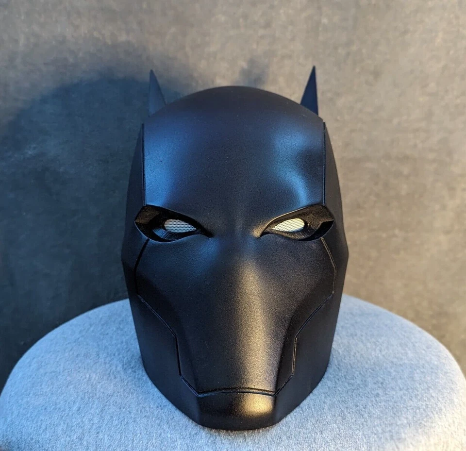 Batman Beyond Inspirado Negro Acolchado Cosplay Casco Completo Máscara Capucha Impreso en 3D Foto 1 de 4