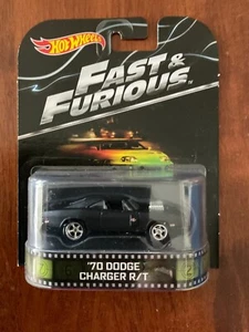 Hot Wheels 2013 Retro Entertainment Fast & Furious 70 Dodge Charger R/T - Picture 1 of 3