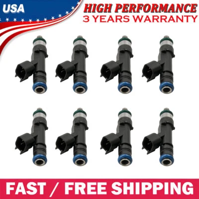 8Pcs Fuel Injectors for Ford Mustang 5.0L & F-150 5.0L 2011 2012 2013 2014 2015 - Image 1 of 4