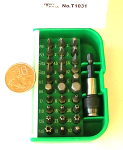 1/4"HEX Dr SCREWDRIVER INSERT BITS T&E PHILLIPS POZI SLOTTED TORX IN-HEX SQUARE  - Picture 1 of 2