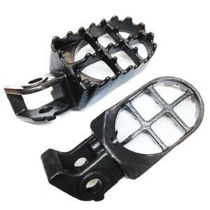 GRAY Motocross MX Dirt Bike Foot Pegs For 1988-1994 Honda CR125R CR500R CR250R - Picture 1 of 3
