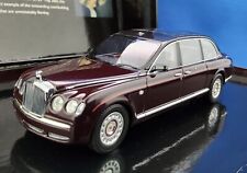 QUEEN ELIZABETH II 2002 GOLDEN JUBILEE BENTLY LIMOUSINE BY MINICHAMPS 1/43 SCALE