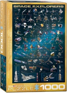 EuroGraphics Space Explorers Puzzle - 1000 Pieces - Picture 1 of 3