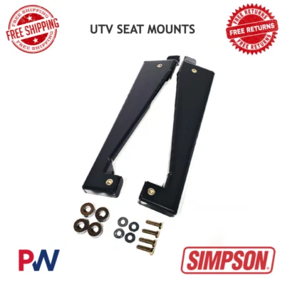 Componentes de asiento Simpson Racing Powersports, montaje de asiento trasero Polaris XP Pro #114R Foto 1 de 4