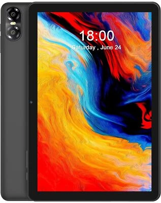 PRITOM 10 inch Tablet, Android 13 Tablet, 5G WiFi6, 64GB Pad With Bluetooth 6000mAH New