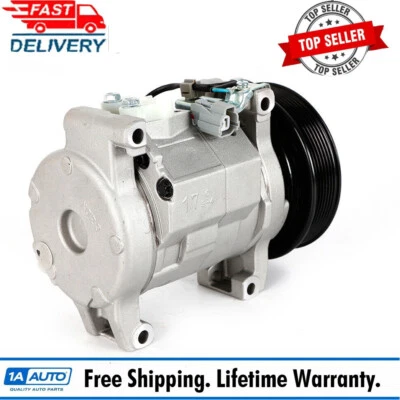 AC Air Conditioner Compressor W/Clutch For Honda Accord 2003-2007 2.4L CO 28003C - Image 1 of 4