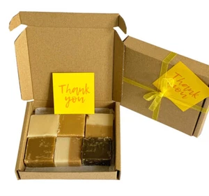 "DANKE!" Geschenkbox mit handgefertigtem Fudge.  Verschiedene Geschmacksrichtungen. Personalisieren. - Bild 1 von 8