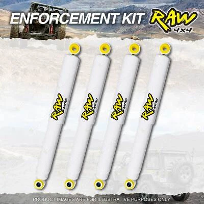 Front + Rear STD RAW 4x4 Nitro Shock Absorbers for Jeep CJ Series CJ5 CJ8 - image 1 of 2