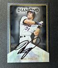 2023 Mike Piazza Topps Diamond Icons Rare Black Ink /10 Autograph Auto Mets