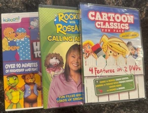 Kaboom Happy Together, Rockin with Roseanne calling all kids, Cartoon classics - Picture 1 of 2