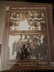 1996-1997 Hershey Bears Hockey Program Oct 26,1996 vs Providence Bruins - Picture 1 of 2