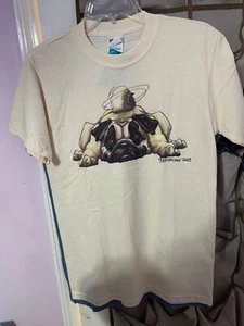 tshirt pug small beigh - Picture 1 of 2