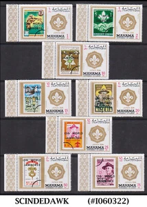 MANAMA - 13º Jamboree Mundial 1971 / Boy Scouts - 8V - Como nuevo NH - Imagen 1 de 1