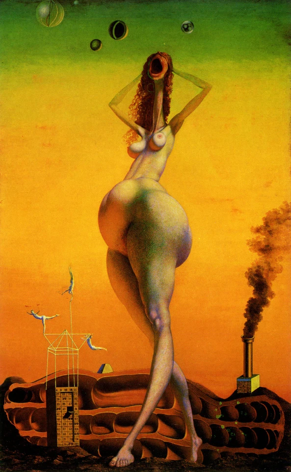 Rudolf Hausner, Anima, 1973, numeriert, handsigniert - Bild 1 von 1