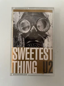 Old Vintage U2 Rock Music Cassette SWEETEST THING - Picture 1 of 5