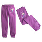 Disney Store Ariel The Little Mermaid Soft Fleece Pants Girl Size 4 Purple NWT