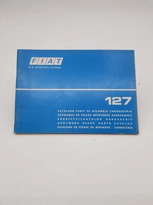 Manuale officina Fiat 127 catalogo parti di ricambio solo di esplosi 1^ ediz '75 - Immagine 1 di 4