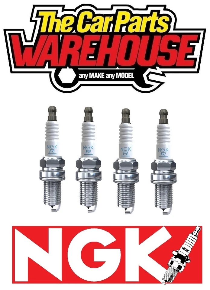 FOUR ( x4 ) GENUINE NGK SPARK PLUGS NGK7968 / PZFR5D-11 - Image 1 of 1