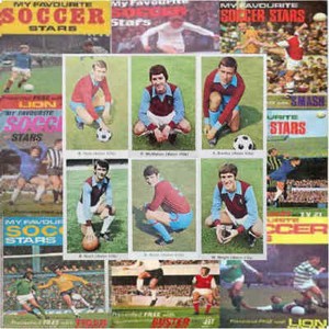 My Favourite Soccer Stars 1970s Single Football Player Cards – Aston Villa
