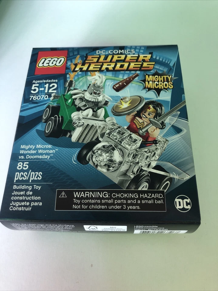 LEGO DC Super Heroes Mighty Micros Wonder Woman VS. Doomsday 76070 SNIB - Image 1 of 1