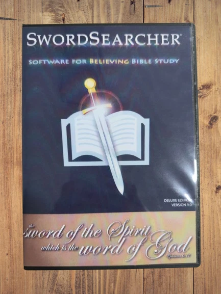 SwordSearcher Deluxe Ed Ver 9.0 Windows Bible Software Study Lamp - Image 1 of 3