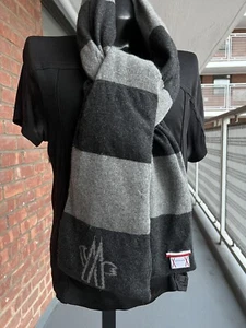 Moncler Gamme Bleu Grenoble Down Scarf Cashmere/ Wool Gray Genius - Picture 1 of 6