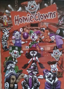 Vintage 2002 HOMIES “HOMIECLOIWNS POSTER”  Scorpio 🦂Posters #937 🤡 34”x22” - Picture 1 of 5