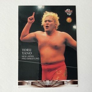 BBM Wrestling Card 2007 Toru Yano NJPW No.008